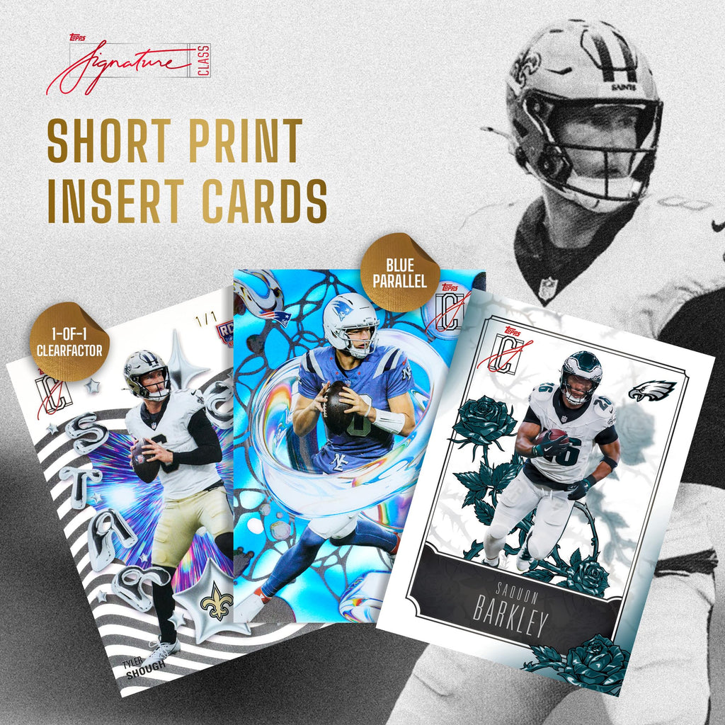 2025 Topps NFL Signature Class Football Value Box S5810