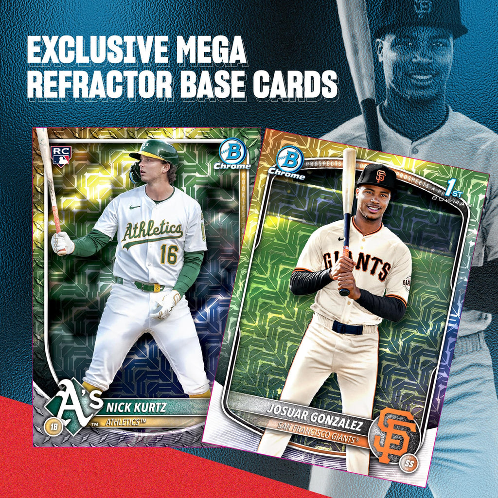 2025 Bowman Chrome Baseball Mega Box C9319